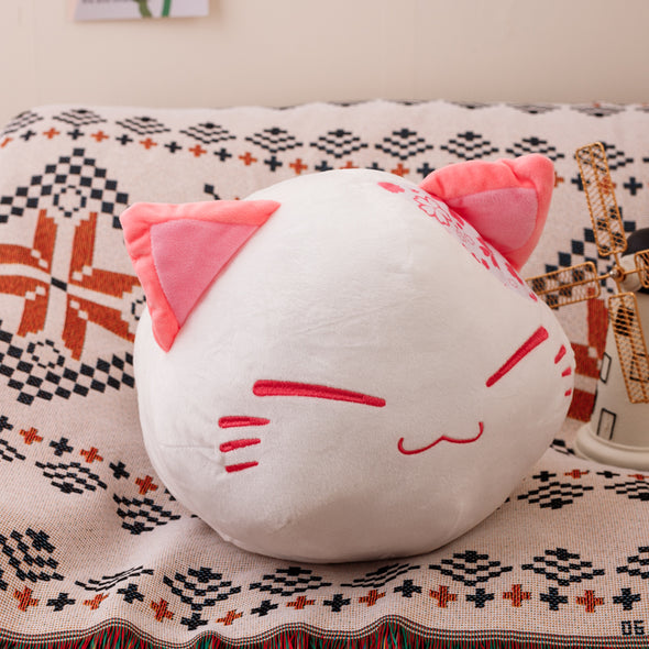 Squinty Cat Plushie (2 COLORS)