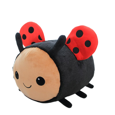 Busy Bugs Ladybird Bumblebee Plushies (2 Colors, 3 Sizes)