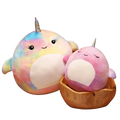 Unicorn Whale Plushies (4 Variants, 2 Sizes)