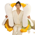 Fluffy Banana Duck Plushie (3 Colors, 3 Sizes)