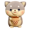 Boba Husky Plushies (3 VARIANTS, 3 SIZES)