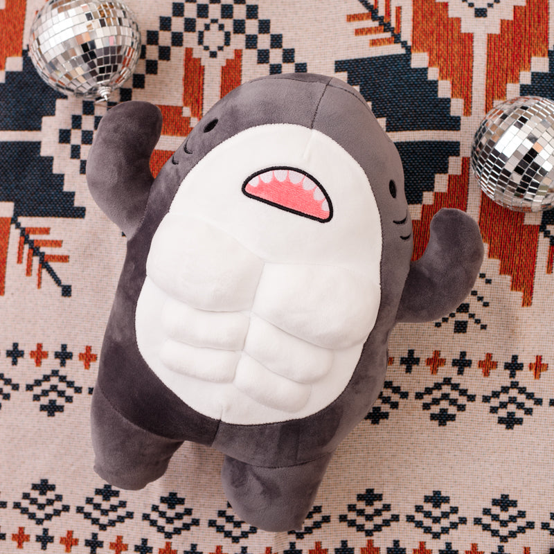 Buff Shark Plushies