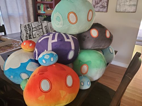 Genshin Slime Plushies (7 Variants, 3 Sizes)