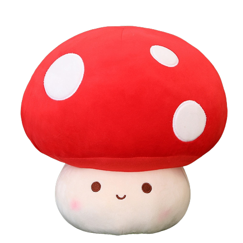 Kawaii Mushroom Plush (3 VARIANTS, 3 SIZES)