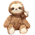 Mom and Baby Sloth Plushies (3 SIZES)