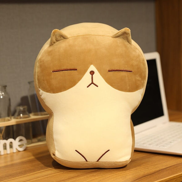 Expressionless Cat Plushies (4 COLORS, 2 SIZES)
