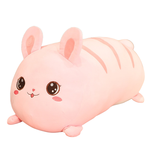 Striped Cat & Rabbit Plushies (3 VARIANTS, 4 SIZES)