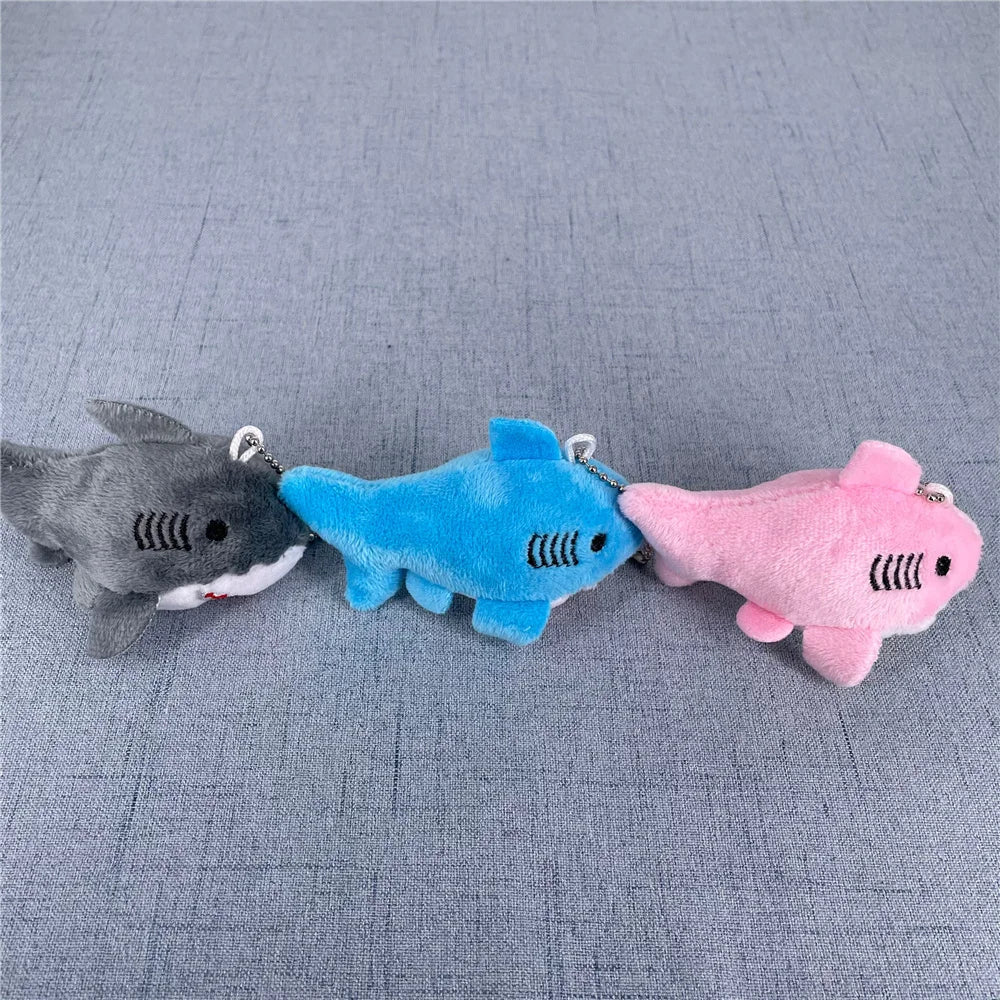 Mini Shark Plush Keychains (3 VARIANTS)