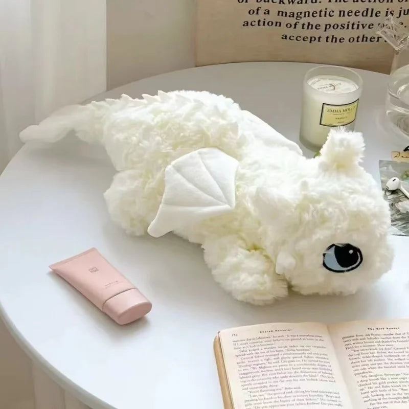 White Dragon Body Pillow Plushies (3 SIZES)