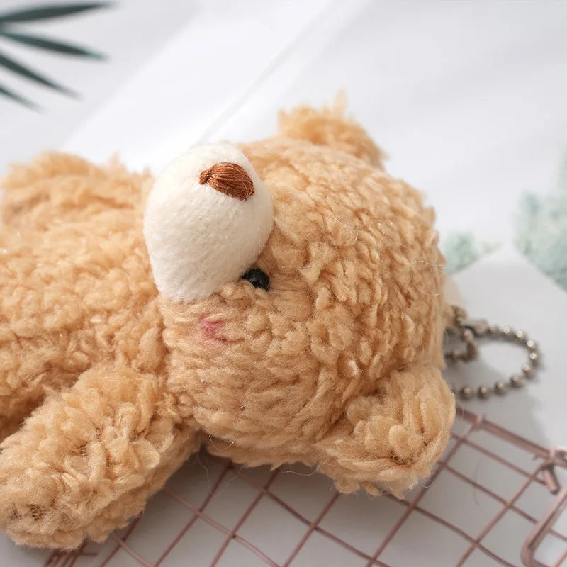 Blush Teddy Bear Keychains (2 VARIANTS)