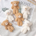 Blush Teddy Bear Keychains (2 VARIANTS)