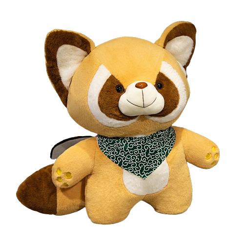 Radical Raccoon Plushies (4 COLOR, 3 SIZES)