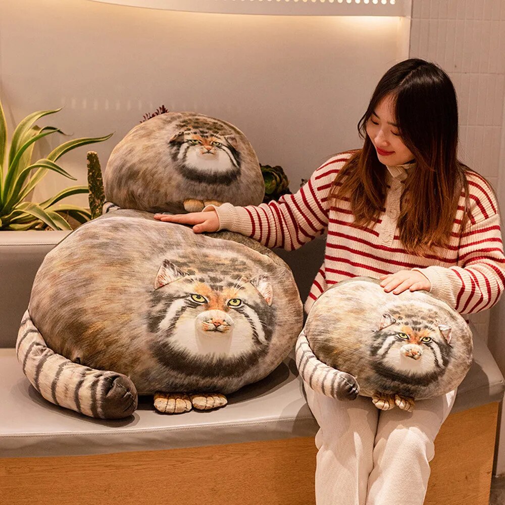 Lifelike Pallas's Cat Plushies (3 SIZES) - Main Image