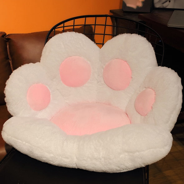 Bear & Cat Paw Shaped Pillow Cushion (24 COLORS, 2 SIZES)