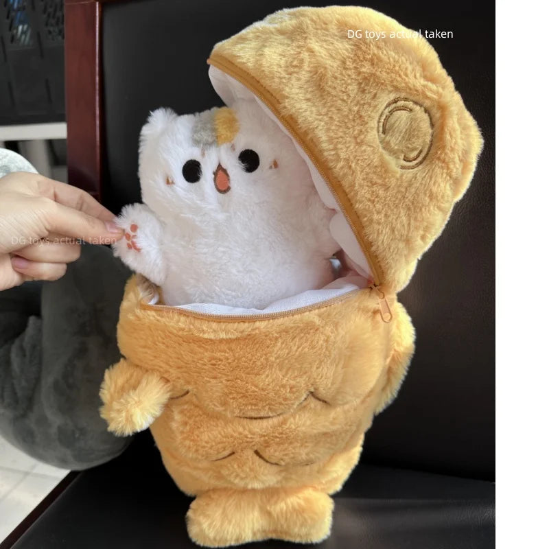 Taiyaki Cat Plushies (3 VARIANTS, 4 SIZES)