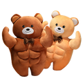 Buff Bear Plushies (3 COLORS, 2 SIZES)