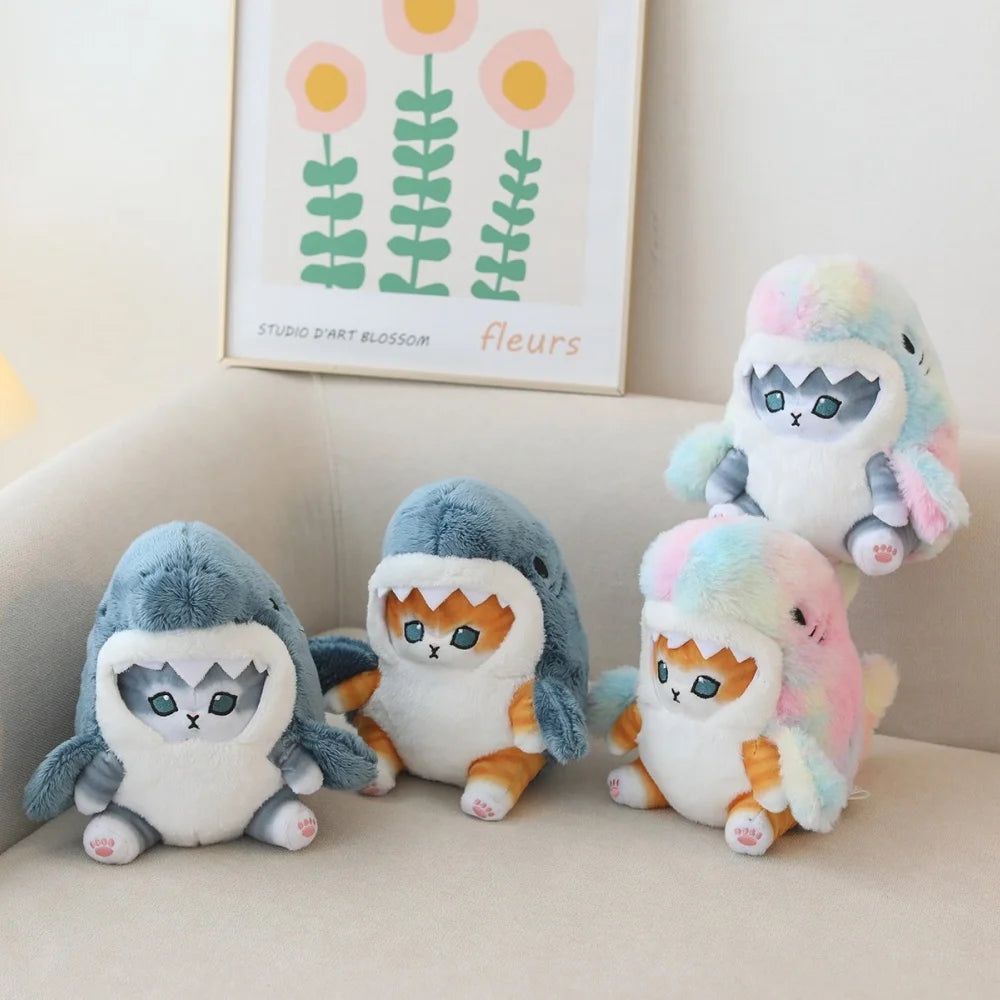 Mofusand Shark Cat Plushies (4 VARIANTS, 2 SIZES)