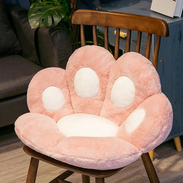 Bear & Cat Paw Shaped Pillow Cushion (24 COLORS, 2 SIZES)