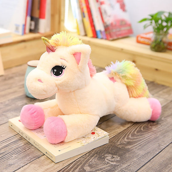 Multicolor Baby Unicorn Plush (3 VARIANTS, 2 SIZES)