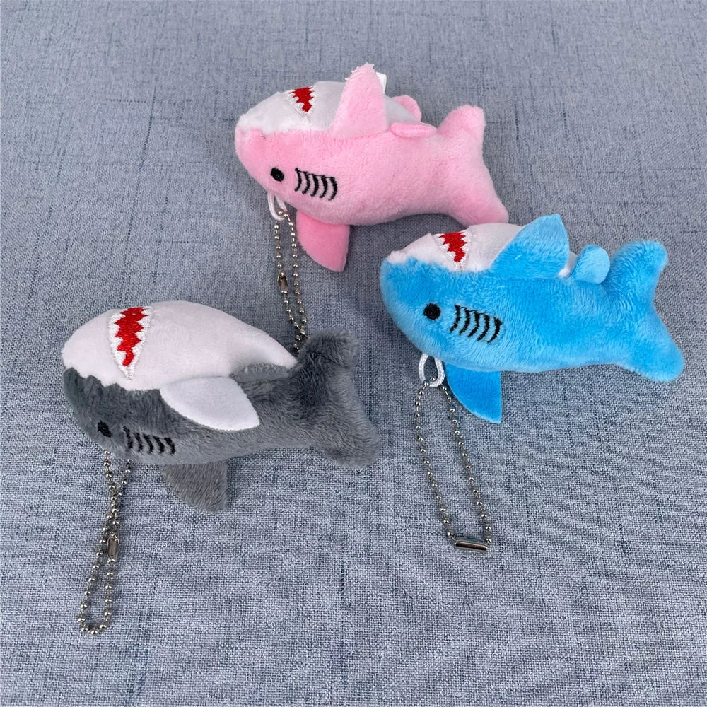 Mini Shark Plush Keychains (3 VARIANTS)