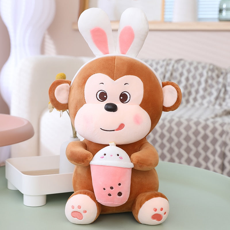 Monkey Boba Plush (3 COLORS, 5 SIZES)