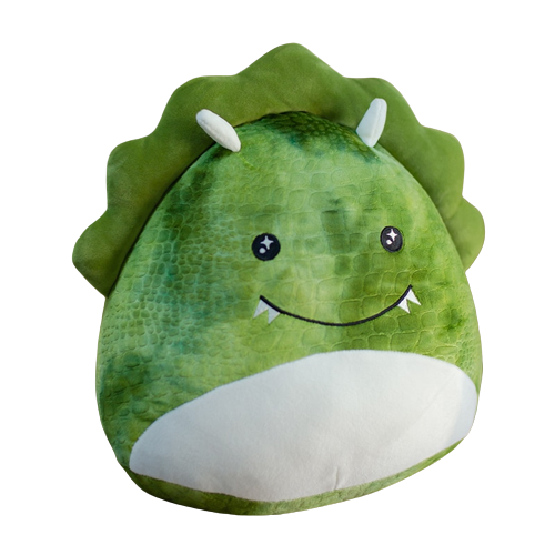 Squishy Triceratops Plush (3 SIZES)