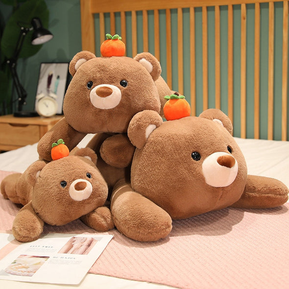 Brown Bear Cushion & Plushies (4 VARIANTS)