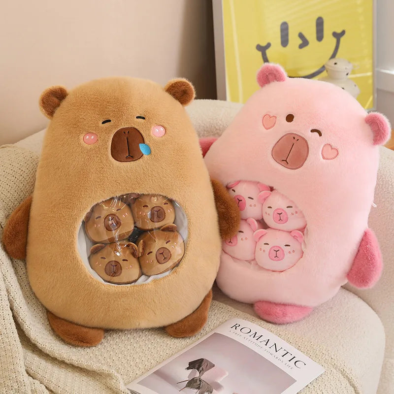Capybara Squish Bag Plushie (2 VARIANTS)