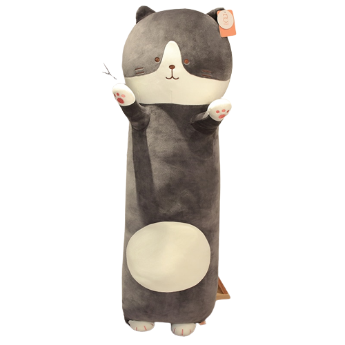 Cuddly Long Cat Plush (3 COLORS, 3 SIZES)