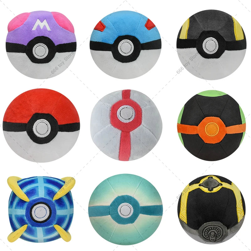 Pokéball Plushies (9 VARIANTS)