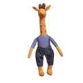 Gentleman Giraffe and Aesthetic Alpaca Plushies(4 VARIANTS)