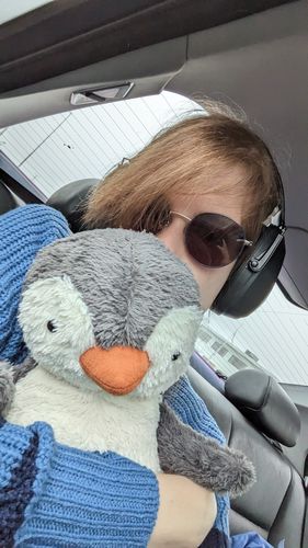 Happy Fluffy Penguin Plushies (3 Sizes)