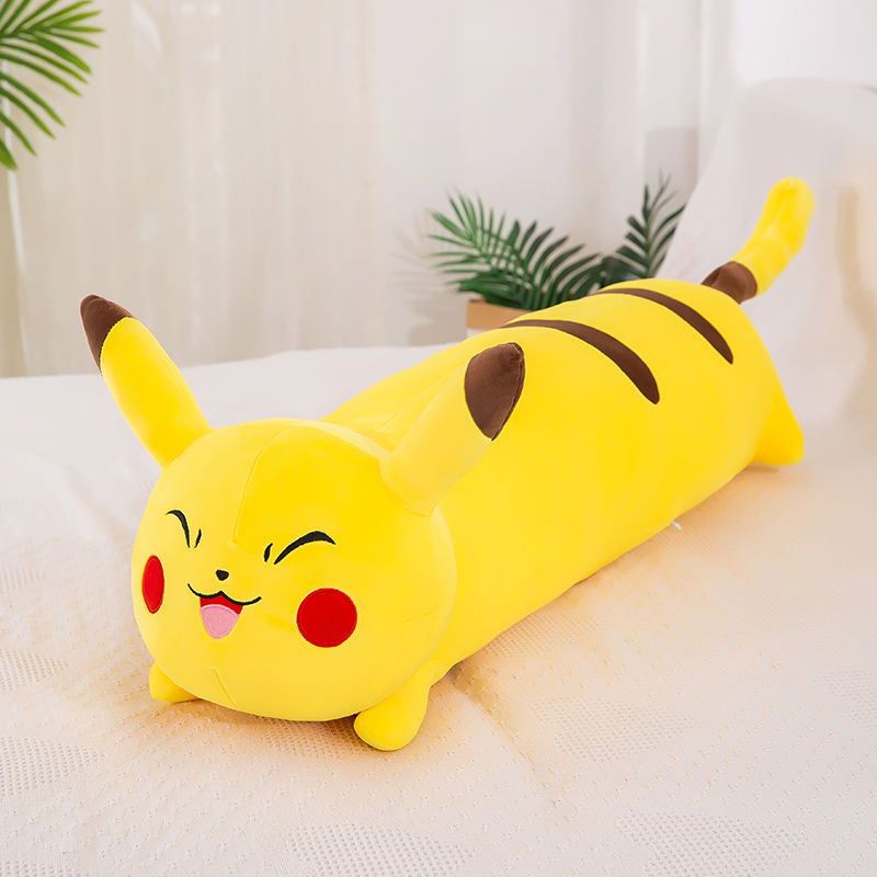Large Size Pikachu Plush Toy Stuffed Doll Anime Pokemoned Pillow Appease  Baby Birthday Present Christmas Gift For Kids
