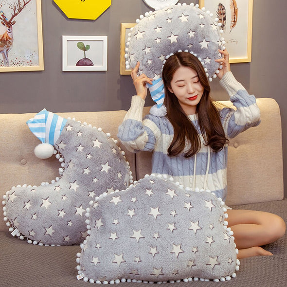 Soft Pastel Star Plushies (3 Colors, 3 Sizes)