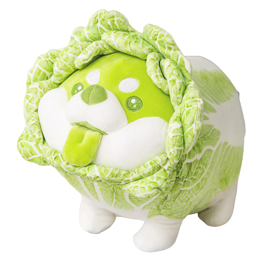 Cabbage Corgi Plushies (5 SIZES)