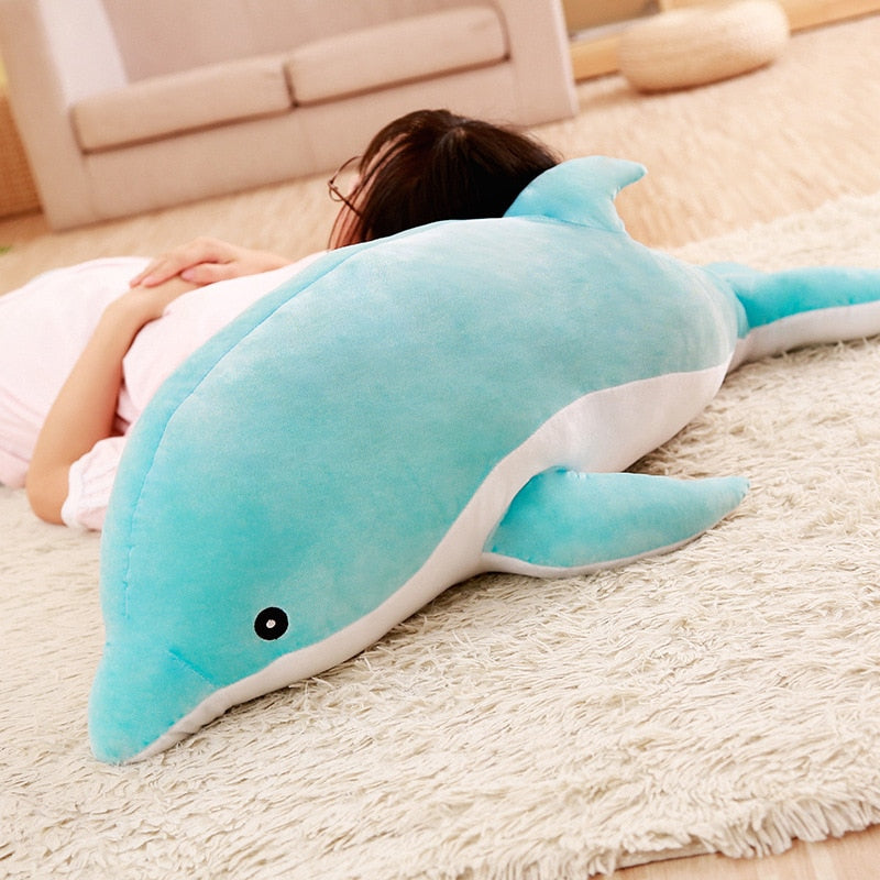 Super Big Dolphin Plushie (3 COLORS, 5 SIZES) - Subtle Asian Treats