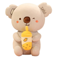 Lovely Koala Tea Boba Plushies (3 Colors, 4 Sizes)
