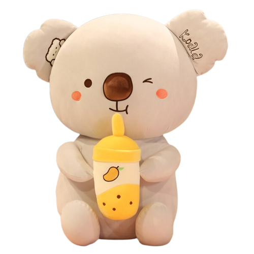 Lovely Koala Tea Boba Plushies (3 Colors, 4 Sizes)