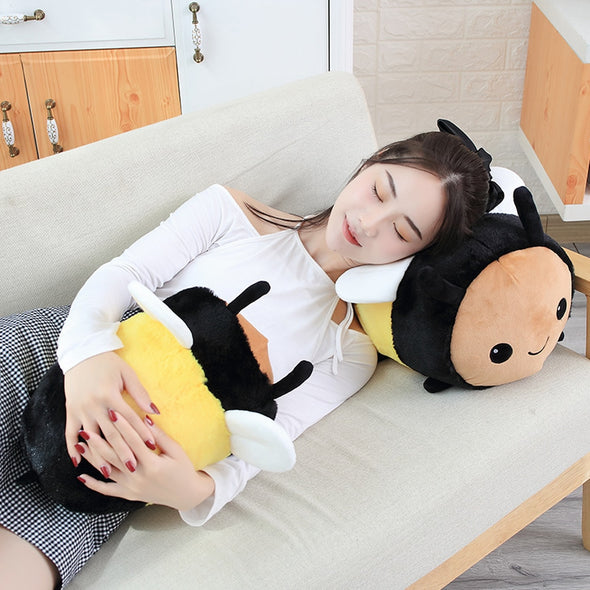 Busy Bugs Ladybird Bumblebee Plushies (2 Colors, 3 Sizes)