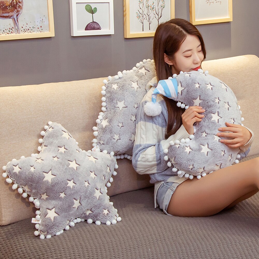 NAOTO クッション STARS Soft Pastel Star Plushies | Subtle Asian Treats