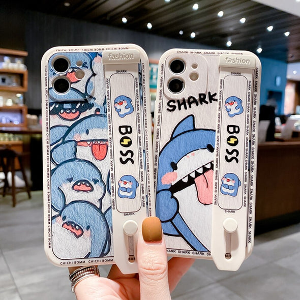 Cartoon Shark Phone Case