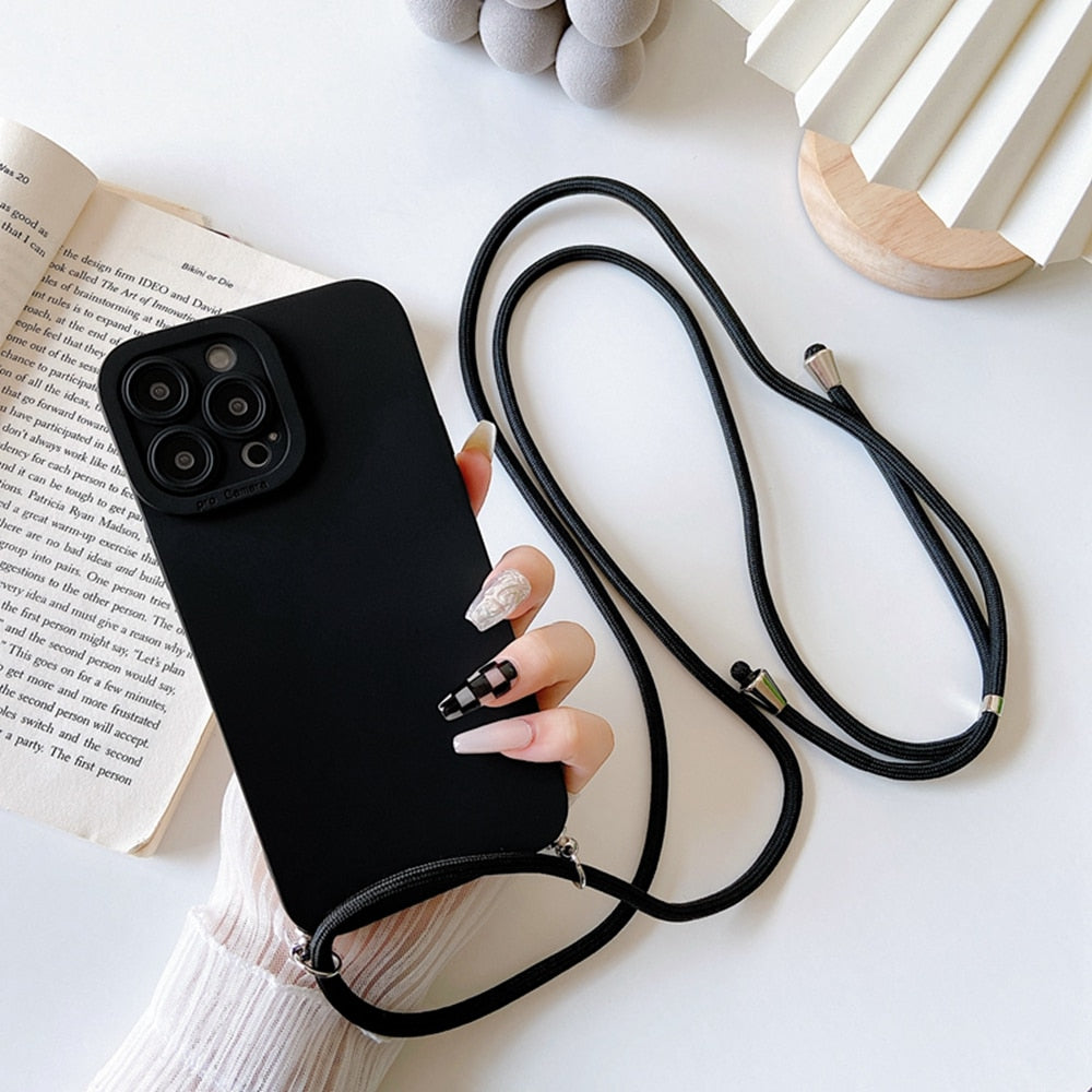 Crossbody Lanyard Phone Case