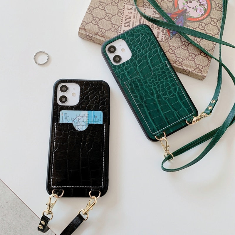 Crocodile Pattern Phone Case