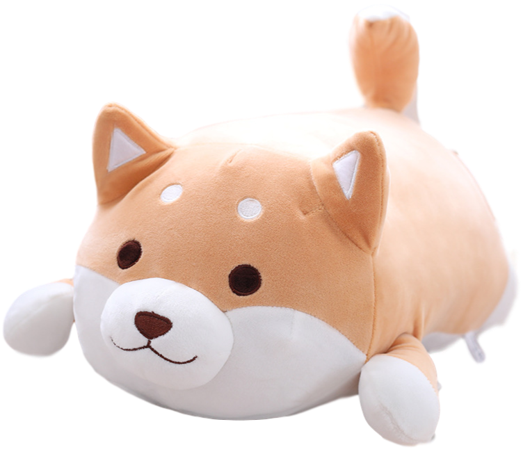 Happy/Sleepy Shibe Plushie (4 VARIANTS, 2 SIZES) - Subtle Asian Treats