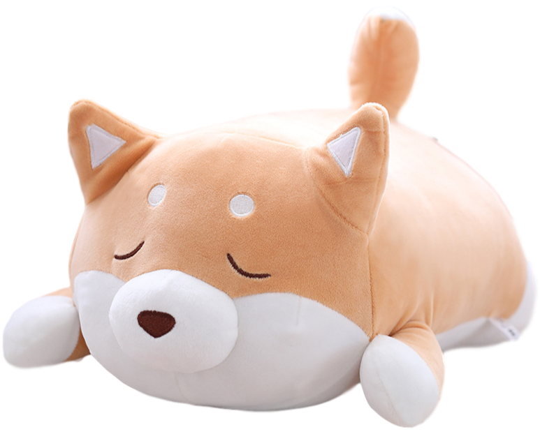 Happy/Sleepy Shibe Plushie (4 VARIANTS, 2 SIZES) - Subtle Asian Treats