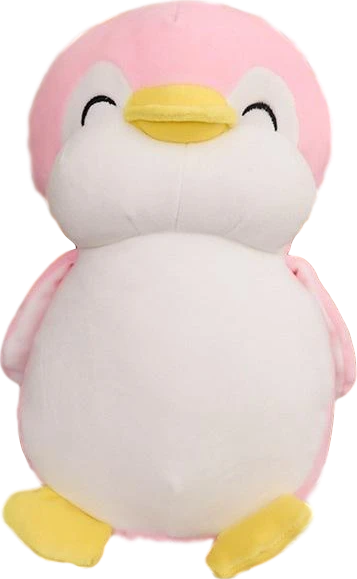 Plush penguin top