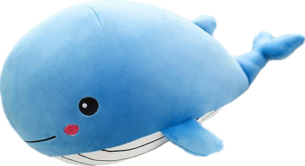 Just a Super Cute Whale (2 COLORS, 3 SIZES) - Subtle Asian Treats