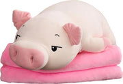 Pat the Piggy Plush (4 VARIANTS, 4 SIZES) - Subtle Asian Treats