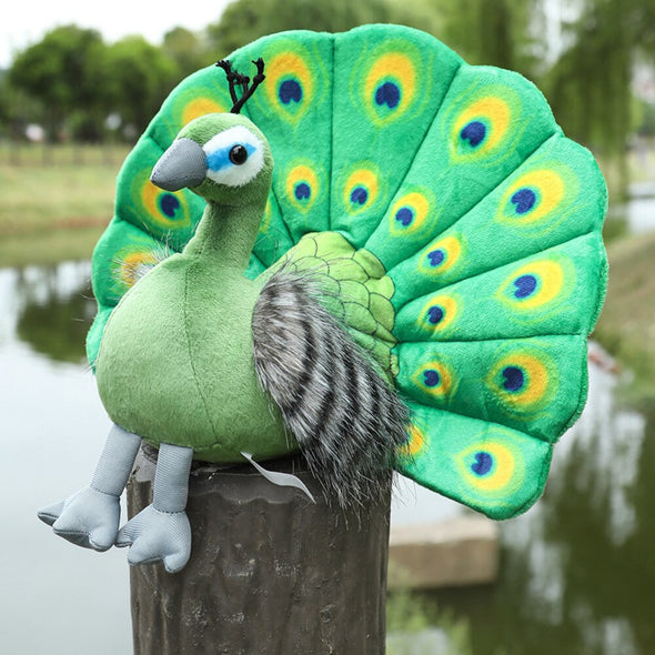 Soft Bird Peacock Plushies (3 Colors)