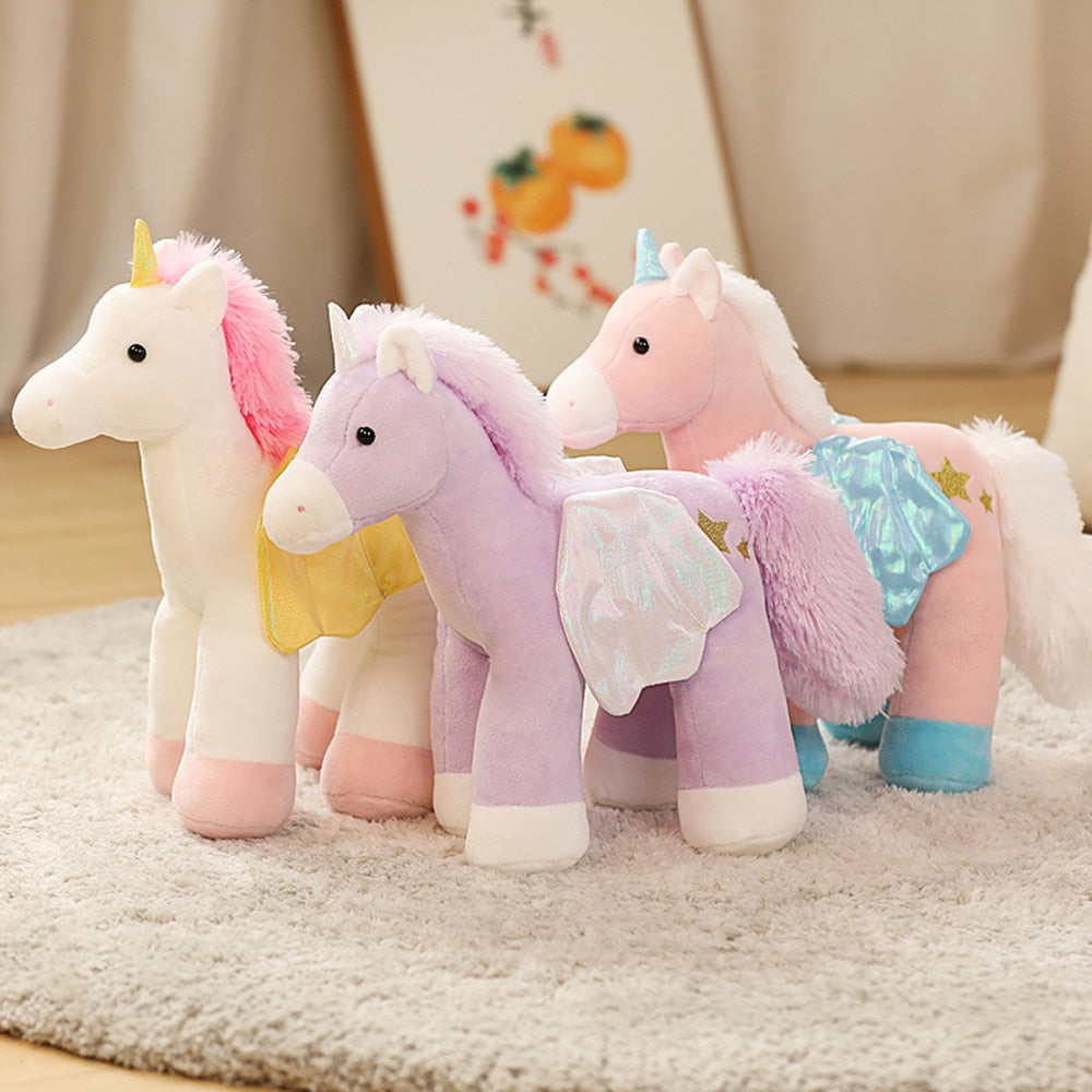 Appease Unicorn Horse Plushies (3 Colors)